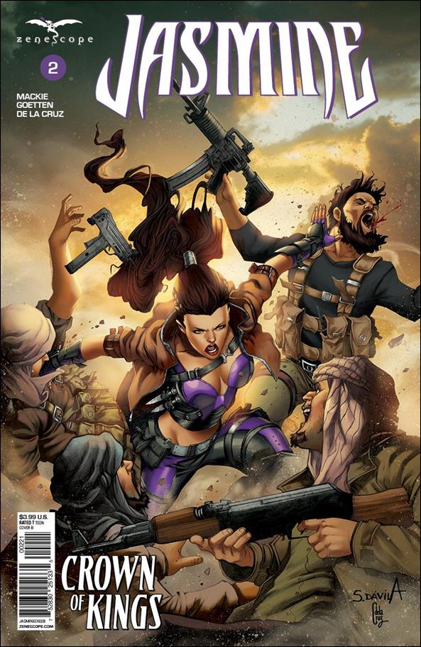 Jasmine: Crown of Kings issue 2-B Sergio Davila Cover