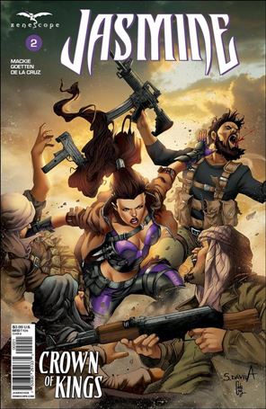 Jasmine: Crown of Kings issue 2-B Sergio Davila Cover