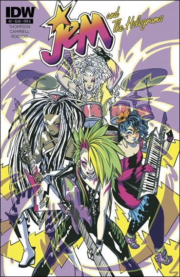 Jem and the Holograms issue 2 Sophie Campbell Standard Cover