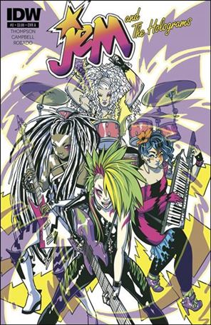 Jem and the Holograms issue 2 Sophie Campbell Standard Cover
