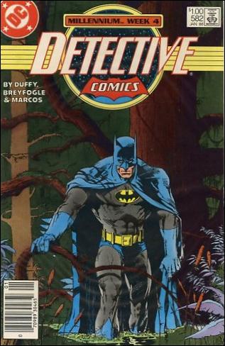 Detective Comics (1937) issue 582-B Canadian Price Cover