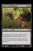 Magic the Gathering: Champions of Kamigawa (Base Set) card 108 Dance of Shadows