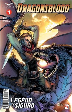 Dragonsblood issue 1-B Mike Krome Cover