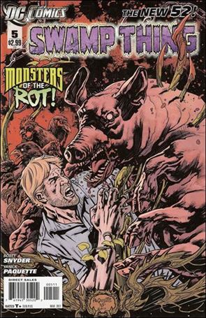 Swamp Thing (2011) issue 5 Standard Cover