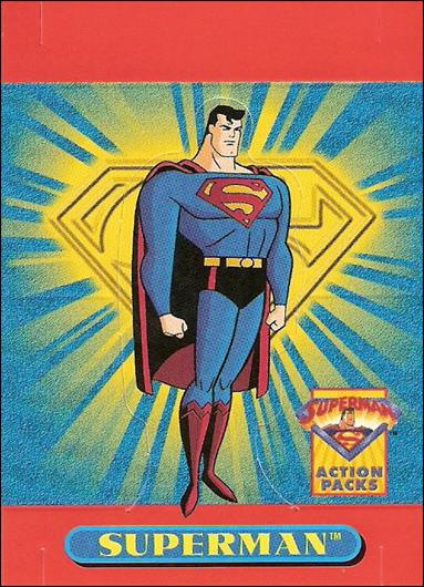 Superman Action Packs (Pop-Out Subset) card P1 Superman