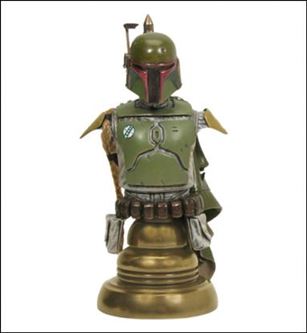 Star Wars Classics Busts item '10617' Boba Fett (Bronze) 1/1000 2008 Celebration Japan