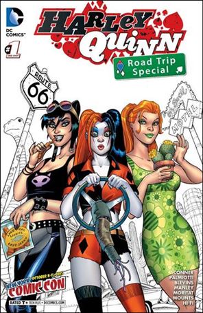 Harley Quinn: Road Trip Special issue 1-C Amanda Conner New York Comic Con Cover