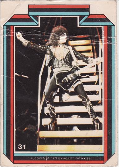 KISS: Series 1 (Base Set) card 31 Paul Stanley