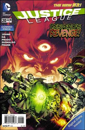 Justice League (2011) issue 20-C Unbagged Ivan Reis Cover Combo Pack