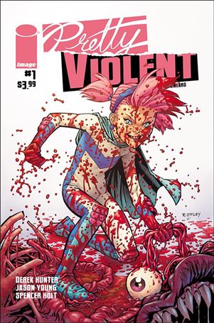 Pretty Violent issue 1-B Ryan Ottley Cover