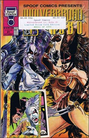 Wolverbroad vs Hobo issue 1-B Limited Prism Card Edition of 1/1050
