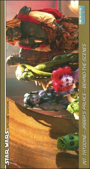 Star Wars Trilogy Special Edition Widevision  (Base Set) card 70 Int. Tatooine - Jabba's Palace - Behind-the-Scenes