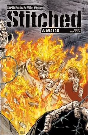 Stitched issue 7-B Wraparound Cover