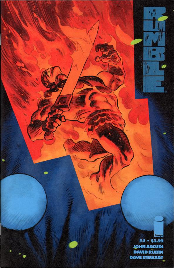 Rumble (2017) issue 4-B Marcial Toledano Vargas Cover