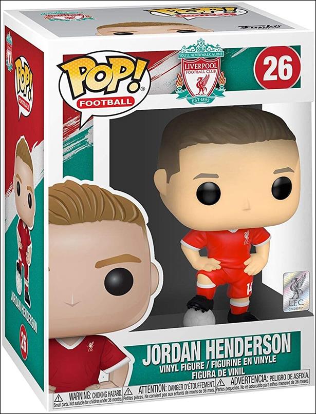 Pop! Football (Soccer) figure 26 Jordan Henderson
