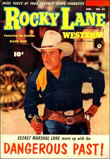 Rocky Lane Western (1949) issue 55