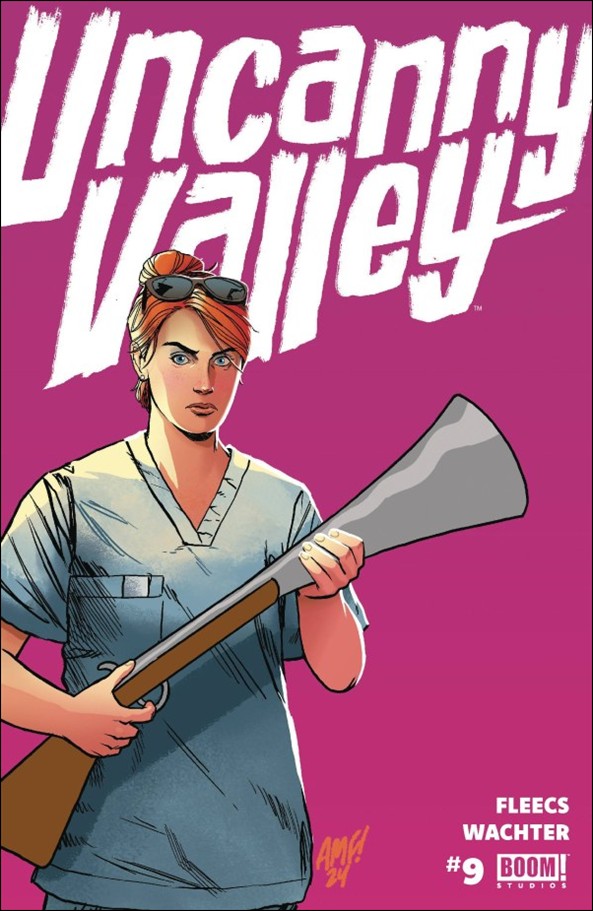 Uncanny Valley (2024) issue 9-B Tony Fleecs Cover