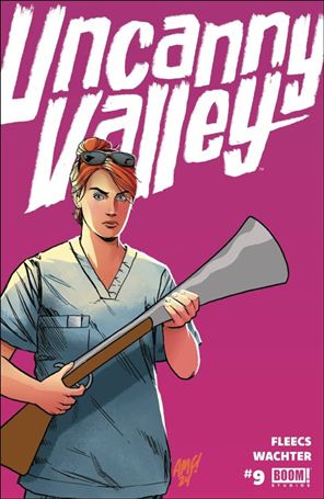 Uncanny Valley (2024) issue 9-B Tony Fleecs Cover