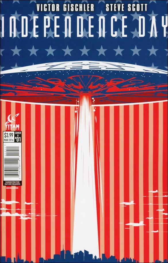 Independence Day issue 1 Dennis Calero Cover