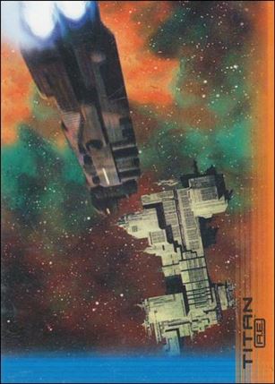 Titan A.E. (Base Set) card 49 Rescuing Akima