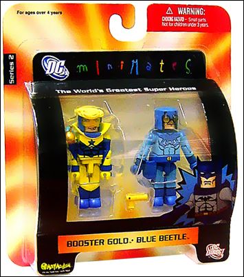 DC Minimates figure 7 Booster Gold / Blue Beetle