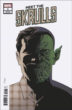 Meet the Skrulls issue 1-D Declan Shalvey 1:25 Cover