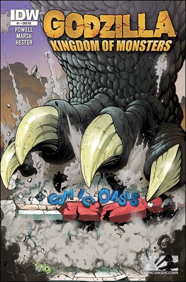Godzilla: Kingdom of Monsters issue 1-MW Comic Oasis Cover 1/500
