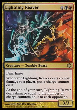 Magic The Gathering: Alara Reborn (Base Set) card 42 Lightning Reaver