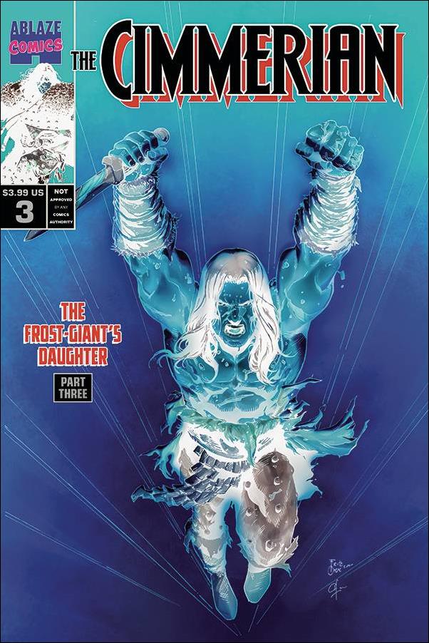 Cimmerian: The Frost-Giant's Daughter issue 3-G Fritz Casas 1:30 Negative Cover
