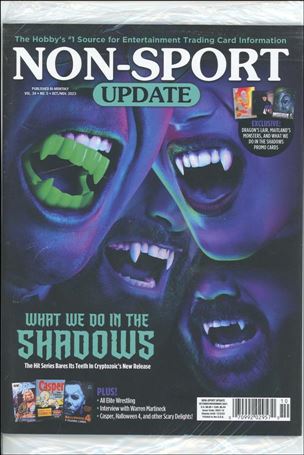 Non-Sport Update (2023) issue 5 Polybagged with Promo Cards