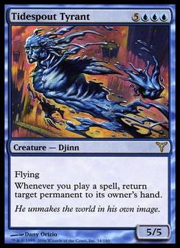 Magic the Gathering: Dissension (Base Set) card 34 Tidespout Tyrant