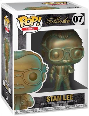 POP! Icons figure 7 Stan Lee (Patina)
