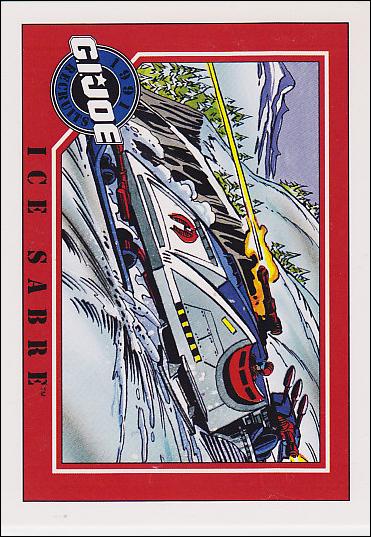 G.I. Joe (Base Set) card 114 Ice Sabre