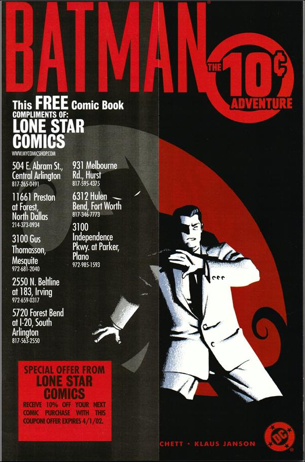 Batman: The 10-Cent Adventure issue 1-C Lone Star Comics