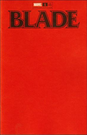 Blade (2023) issue 1-C Blood Red Blank/Sketch Cover