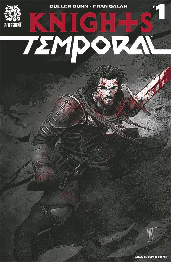 Knights Temporal issue 1-D Nat Jones Cover (2nd Printing)