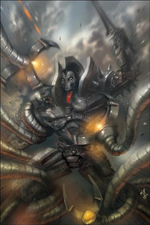 Kiss (2016) issue 5-D Lucio Parrillo Virgin Cover