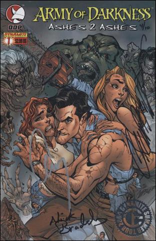 Army of Darkness: Ashes 2 Ashes issue 1-P DF (Signed by Bradshaw, Campbell, Hartnell) 1/100