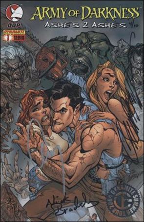 Army of Darkness: Ashes 2 Ashes issue 1-P DF (Signed by Bradshaw, Campbell, Hartnell) 1/100