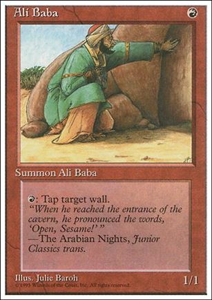 Magic the Gathering: 4th Edition (Base Set) card 175 Ali Baba