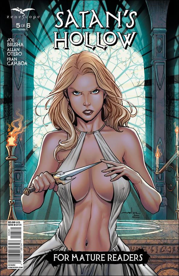 Satan's Hollow issue 5-C Andrea Meloni Cover