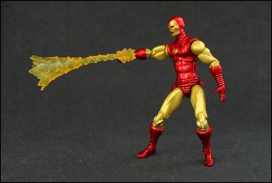 Marvel Universe (Series 1) figure 021-B Iron Man (Classic) - Loose