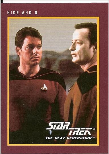 Star Trek 25th Anniversary: Series 1 (Base Set) card 20 Hide and Q