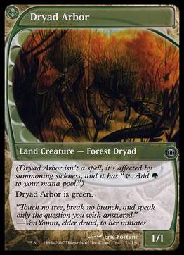 Magic the Gathering: Future Sight (Base Set) card 174 Dryad Arbor