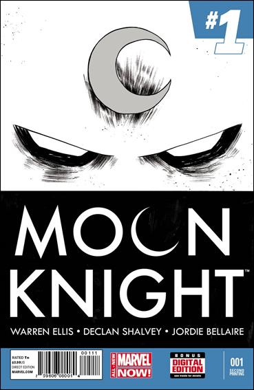 Moon Knight (2014) issue 1-F Declan Shalvey Cover (2nd Printing)