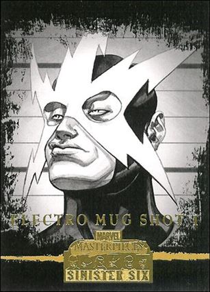 2008 Marvel Masterpieces: Series 3 (Base Set) card 77 Electro Mug Shot 1