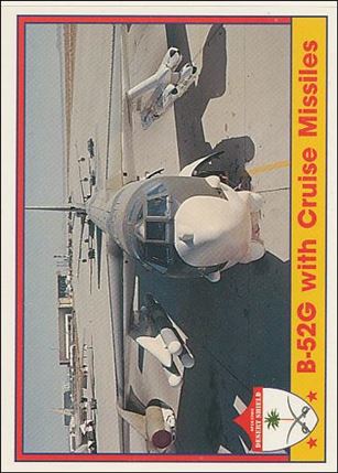 Operation Desert Shield (Base Set) card 102 B-52G with Cruise Missiles