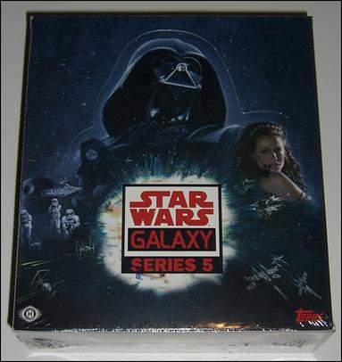 Star Wars Galaxy: Series 5 card 1 Sealed Hobby Box