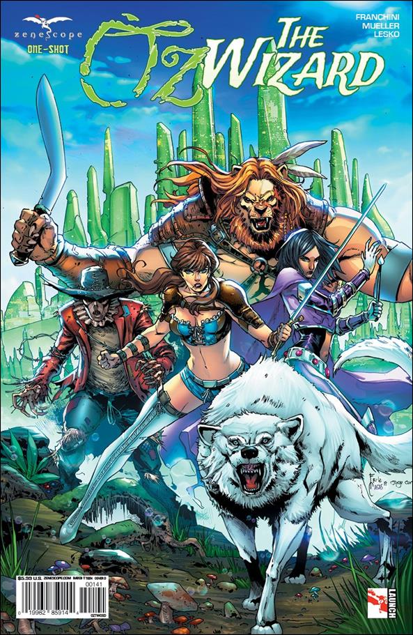 Oz: The Wizard One-Shot issue 1-D Fritz Casas Cover