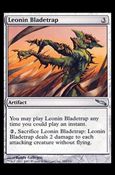 Magic the Gathering: Mirrodin (Base Set) card 192 Leonin Bladetrap